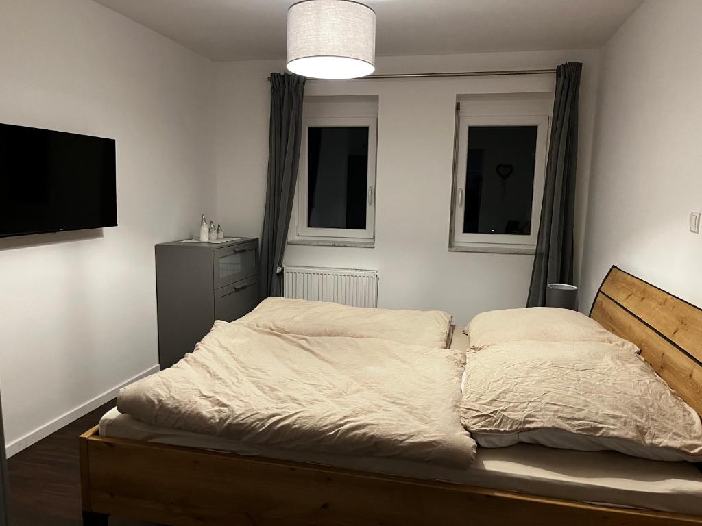 Schlafzimmer der Ferienwohnung